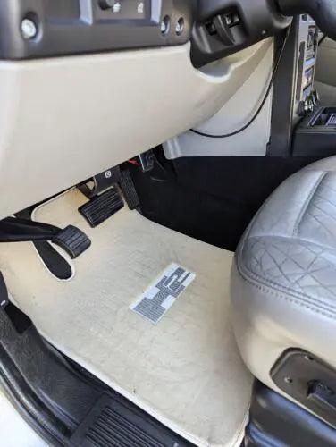 Floor Mats For Hummer H2 2003-2009 Tailored Beige Color Carpets - AutoWin