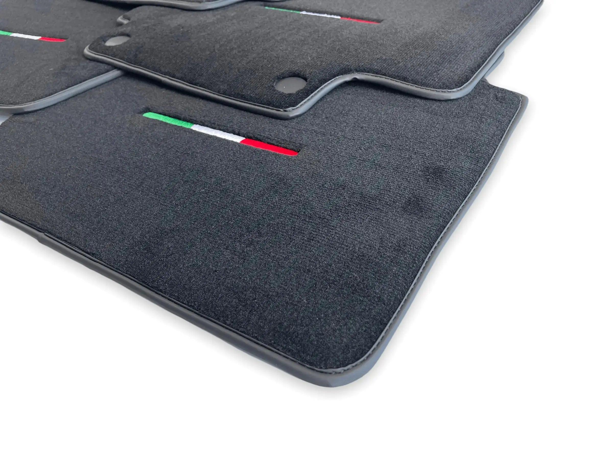 Floor Mats For Maserati GranTurismo Sport (2012-2019) Black IT Edition - AutoWin