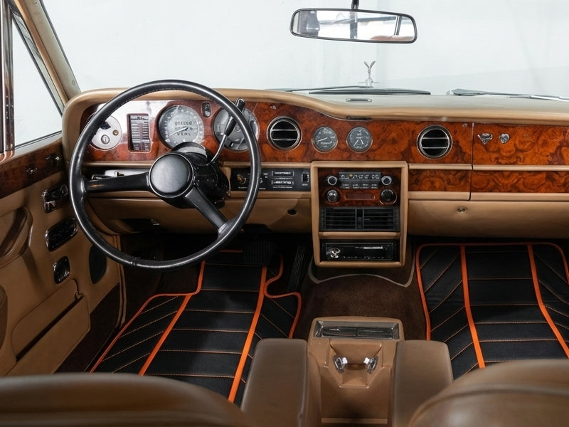 Tappeti per auto per Rolls Royce Wraith 2013-2023 Rossi - AutoWin.EU