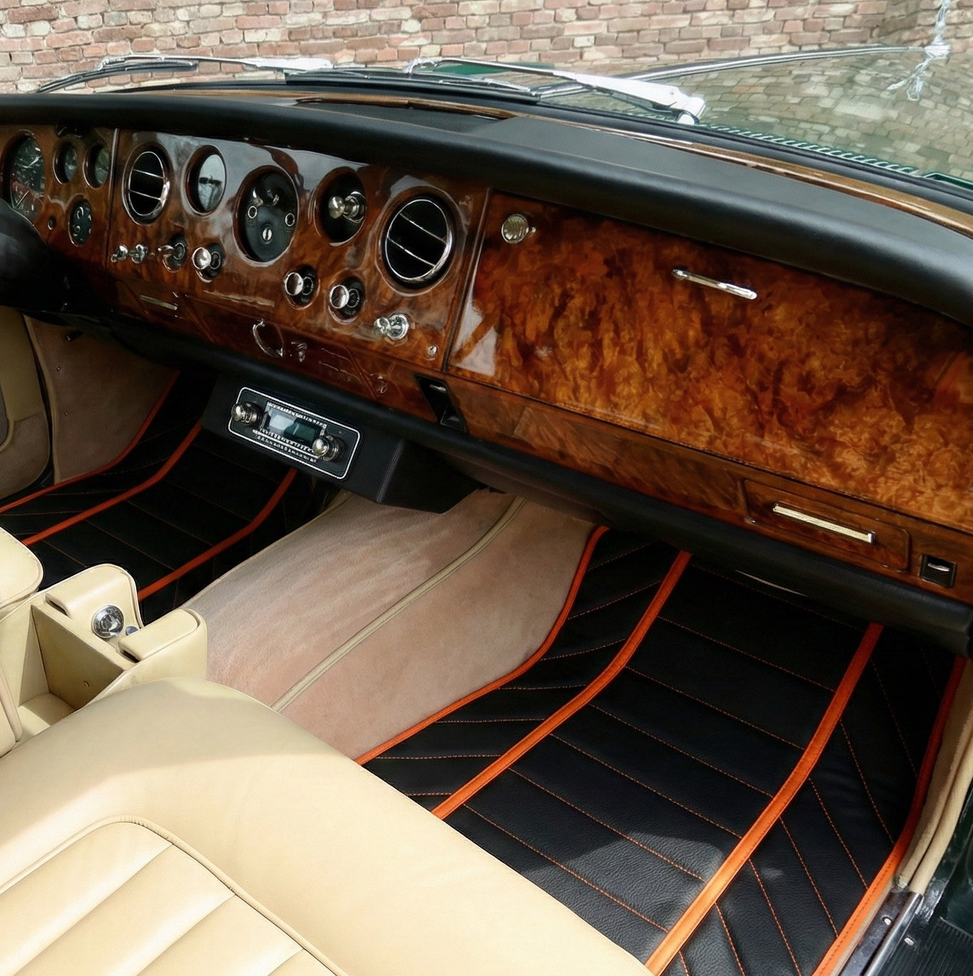 Tappetini in pelle di pecora per Rolls Royce Shadow 1965-1977 Marchio ER56 Design - ER56 Design