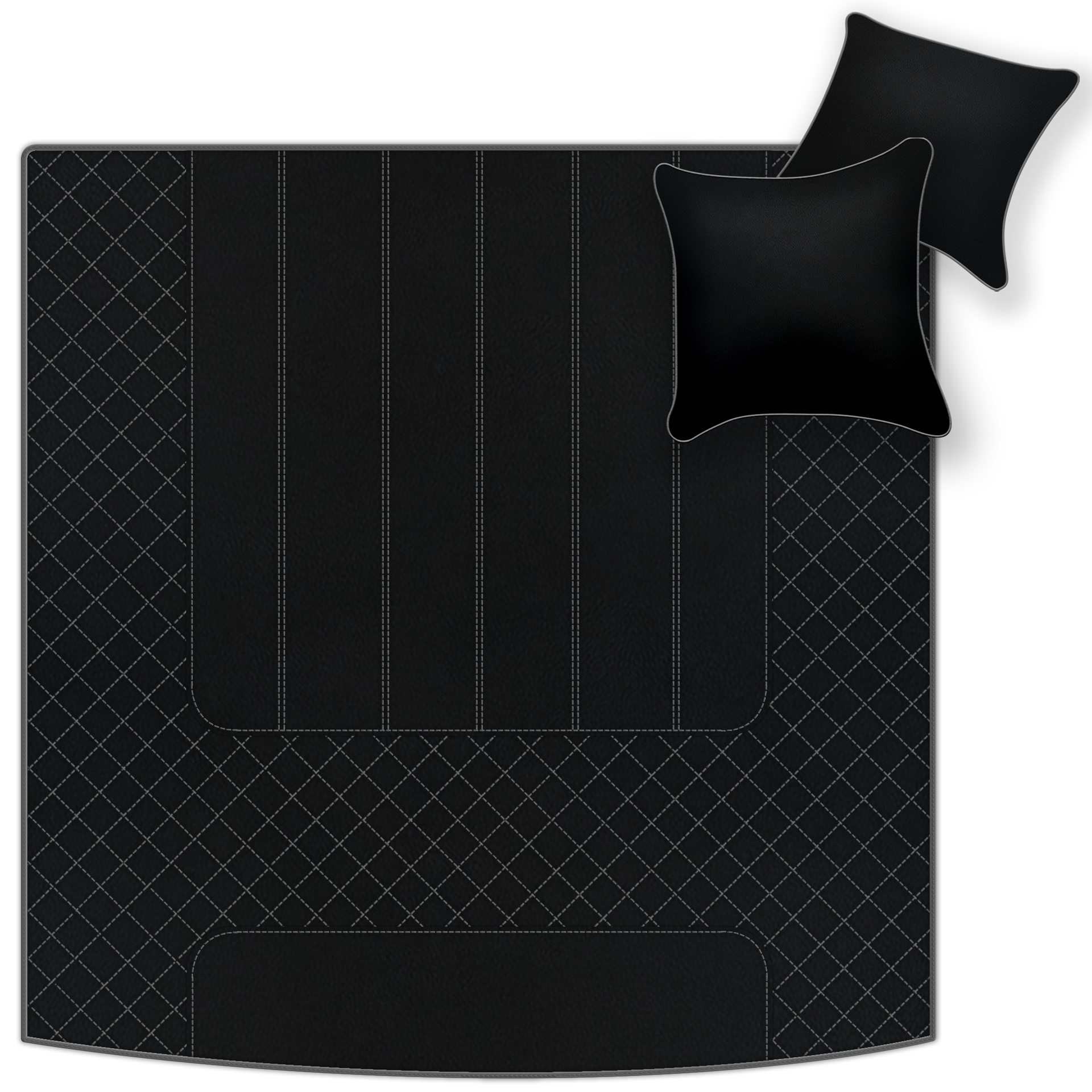 Customizable Leather Floor Mats with AW1 Pattern for Bentley Red Label RL (1998-2009) - AutoWin