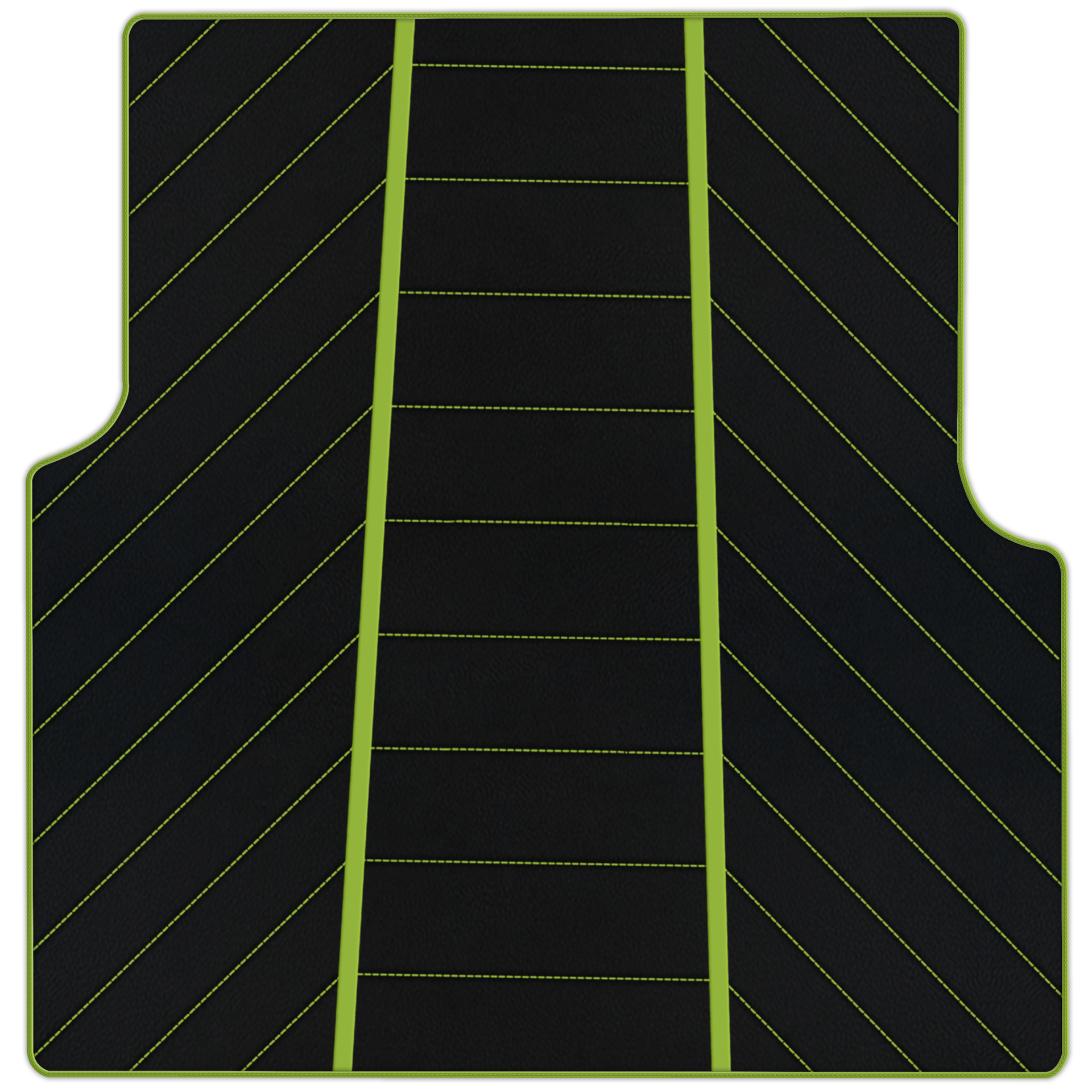 Luxury Black Leather Floor Mats for Rolls Royce Dawn 2016-2023