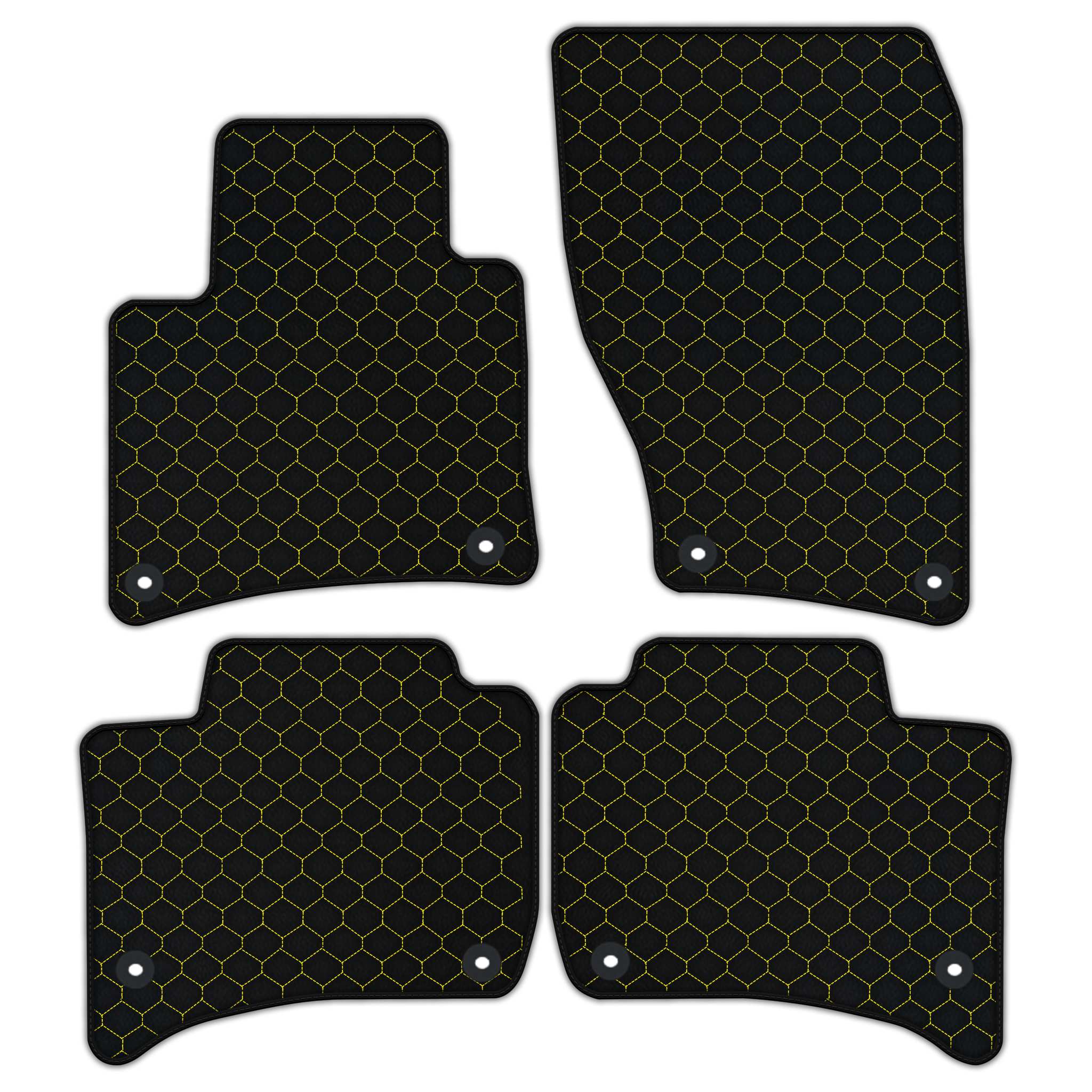 Customizable Leather Floor Mats for Porsche Cayenne (2010-2018)