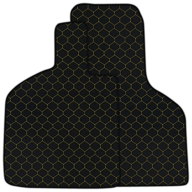 Tapis de voiture en cuir personnalisables avec motif