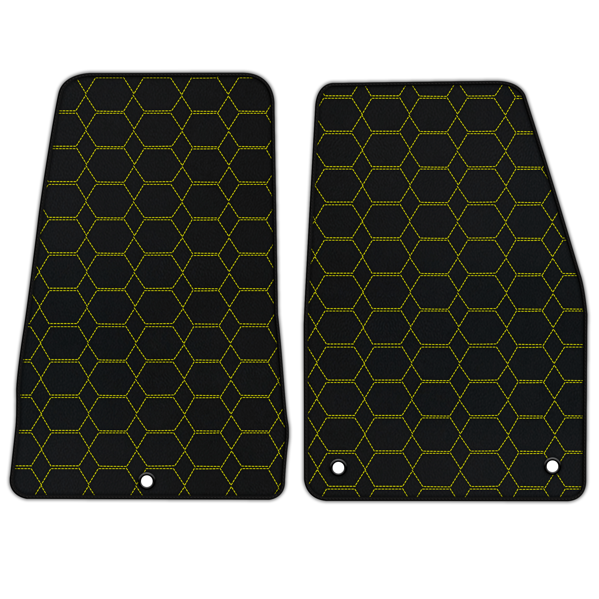 Customizable Hexagon Hex Pattern Floor Mats for Dodge Viper (2003-2006)