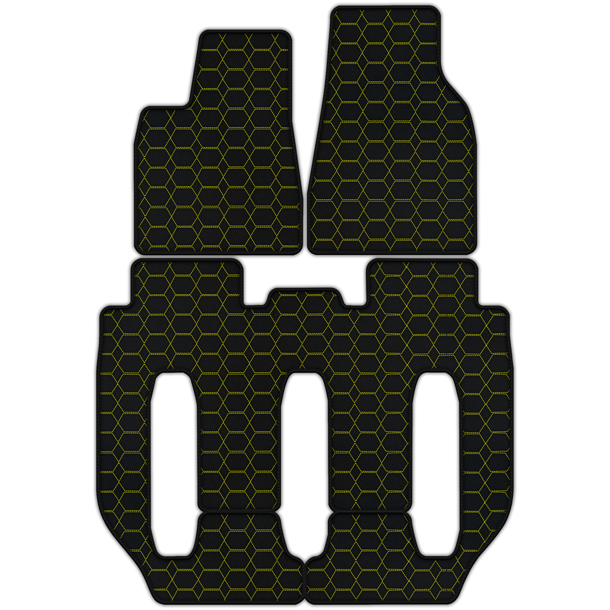 Custom Leather Floor Mats for Tesla Model X (2016-2017)