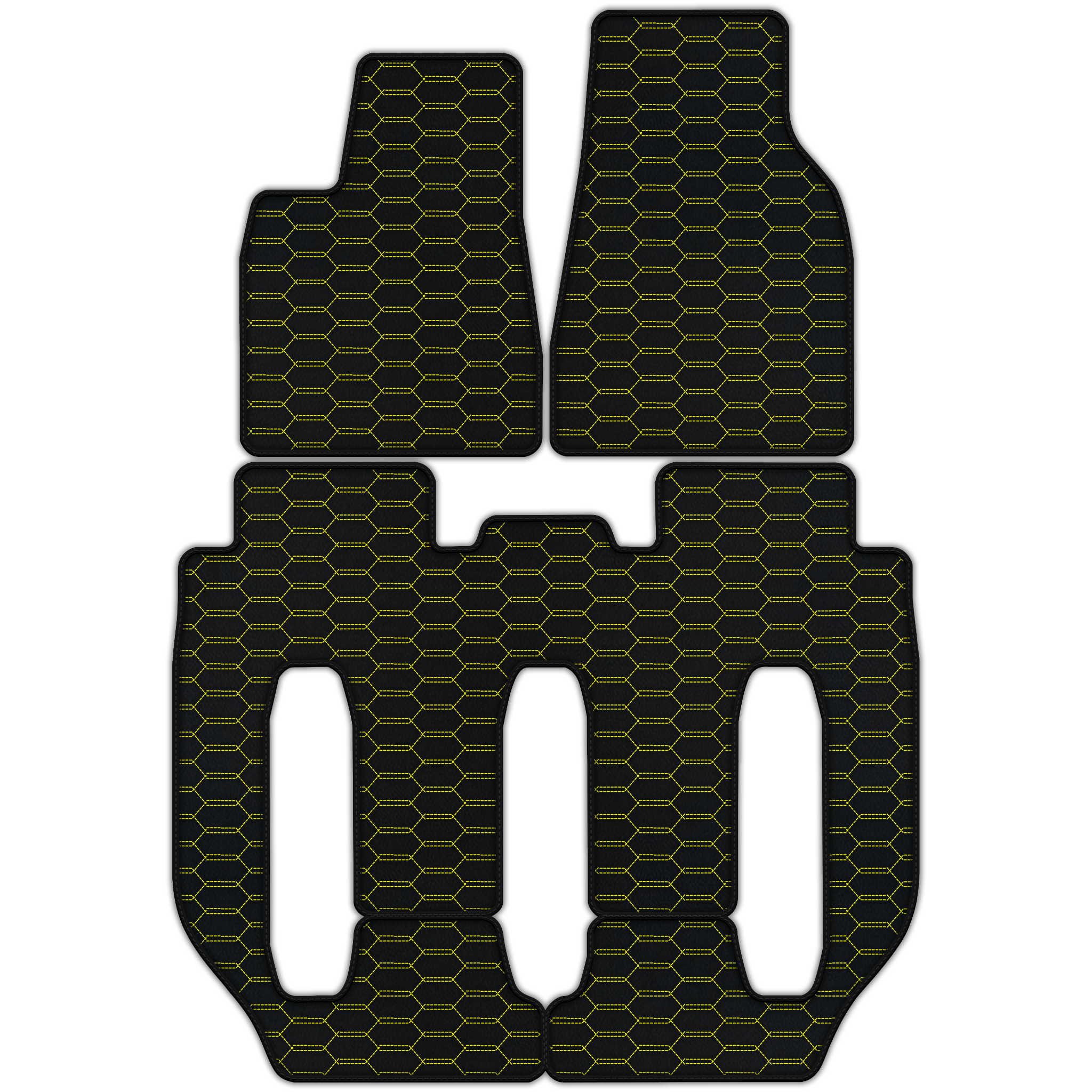 Custom Leather Floor Mats for Tesla Model X (2016-2017)