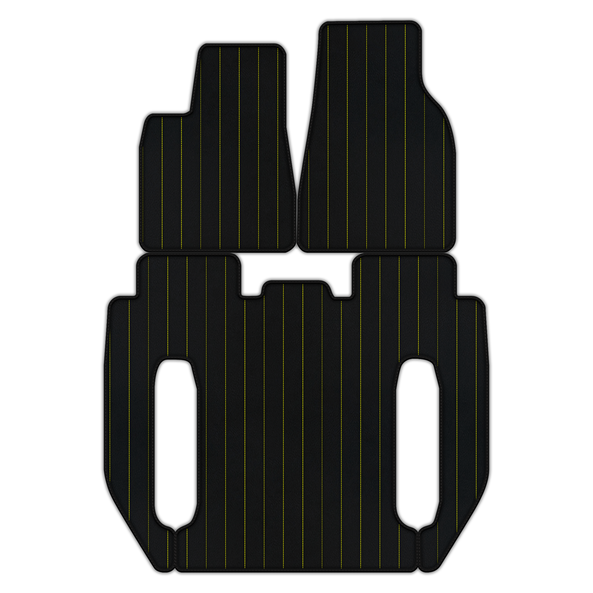 Custom Leather Floor Mats for Tesla Model X (2016-2025)