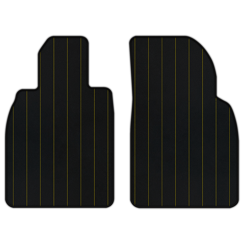 Customizable Leather Floor Mats with Line Pattern for Porsche 911 GT3 (991) 2013–2019