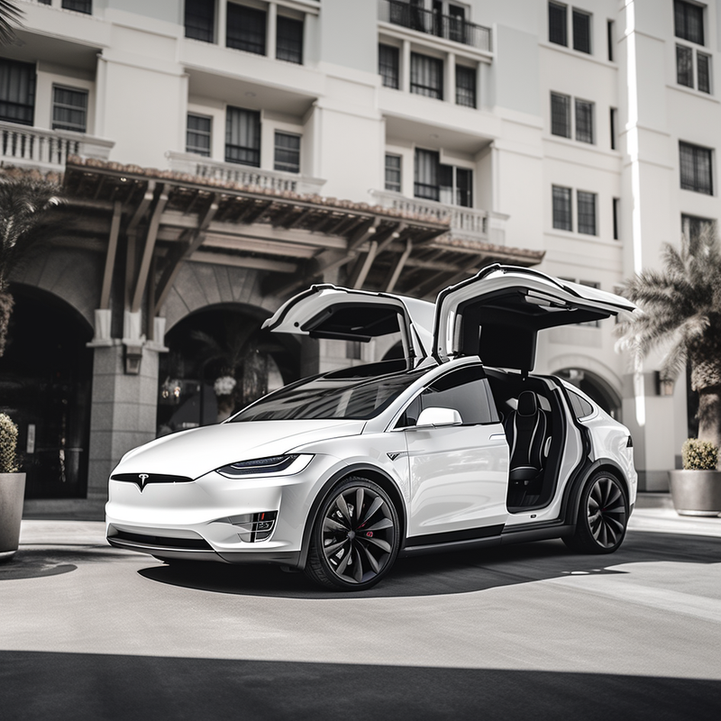 Alfombrillas premium de Autowin para Tesla Model X