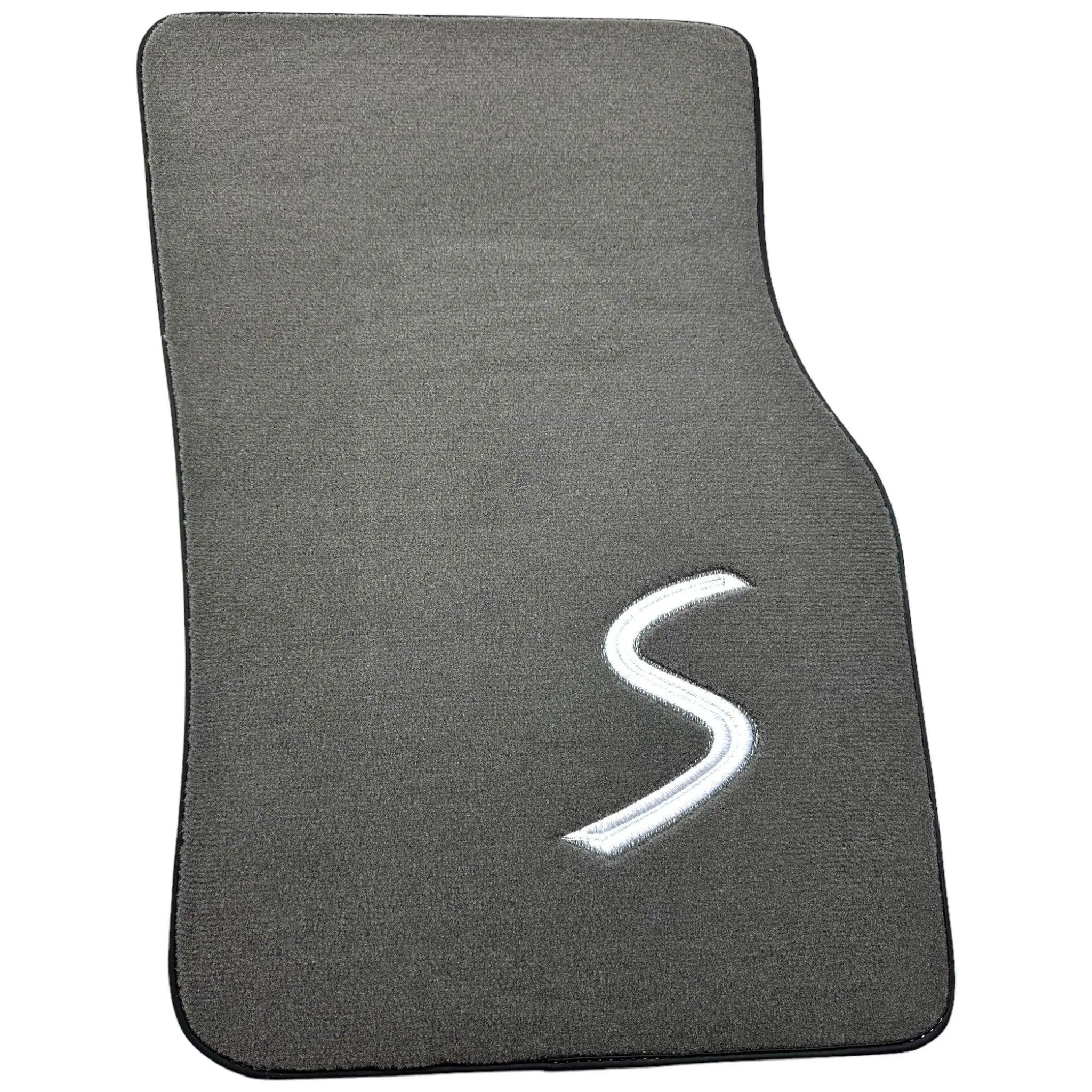 Grey Floor Mats for Mini Cooper / One F55 5-Doors (2015-2023) - AutoWin