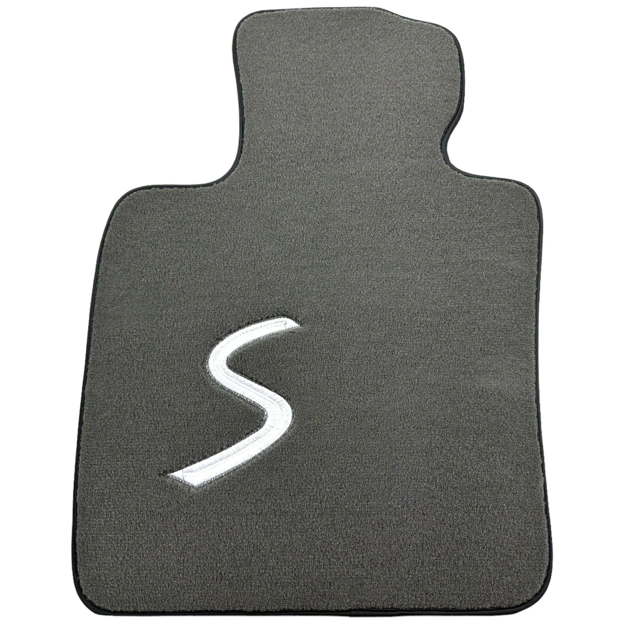Grey Floor Mats for Mini Cooper / One F55 5-Doors (2015-2023) - AutoWin