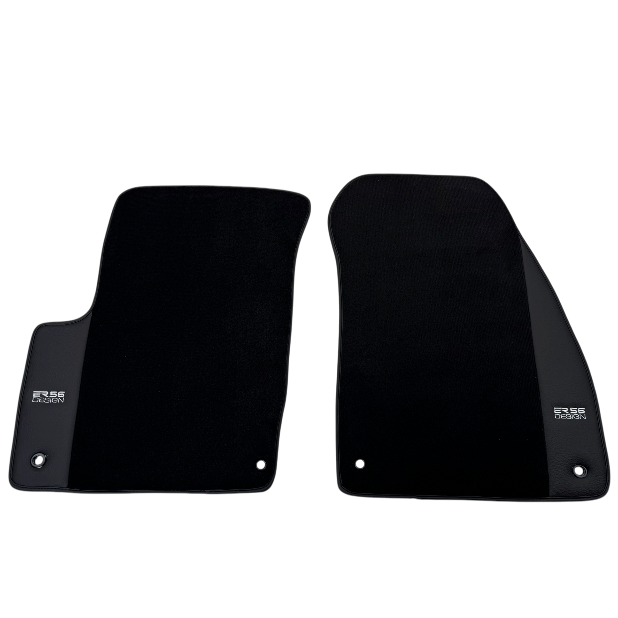ER56 Design Black Floor Mats for Chevrolet Cruze (2009-2015) with Leather