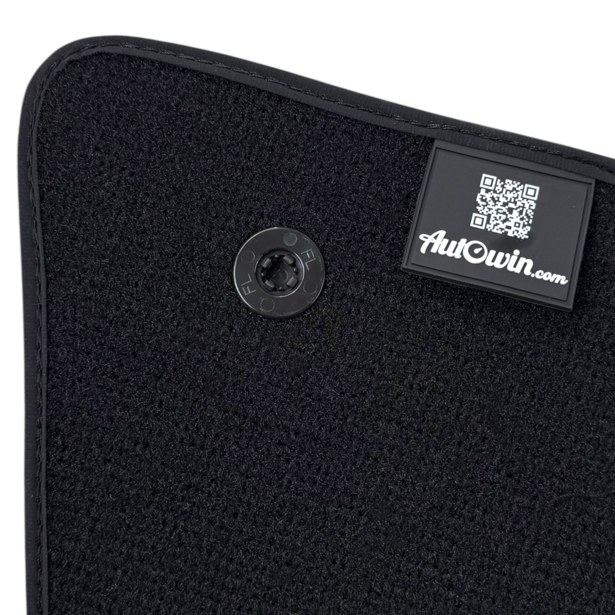 Premium Gray Leather Floor Mats for Ferrari SF90 Stradale (2019-2024)