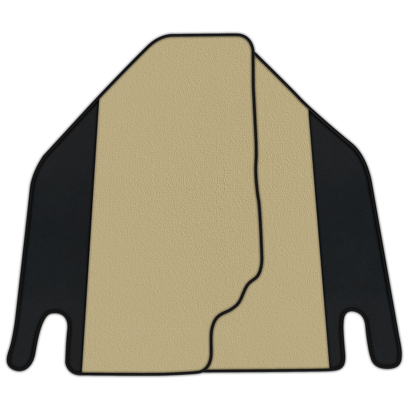 Customizable Floor Mats From Carpet With Leather for Lamborghini Countach (1974–1990)
