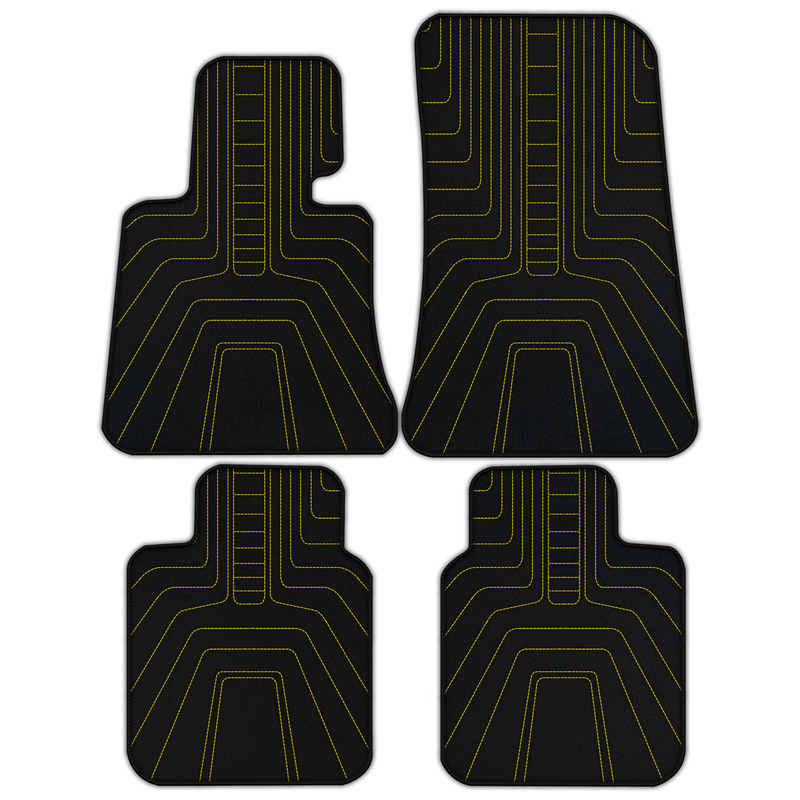 Customizable Leather Floor Mats with AW12 Pattern for Rolls Royce Phantom Drophead Coupe (2007-2016)