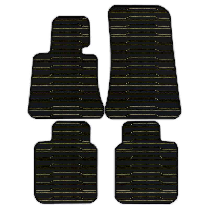 Customizable Leather Floor Mats with AW06 Pattern for Rolls Royce Phantom Drophead Coupe (2007-2016)