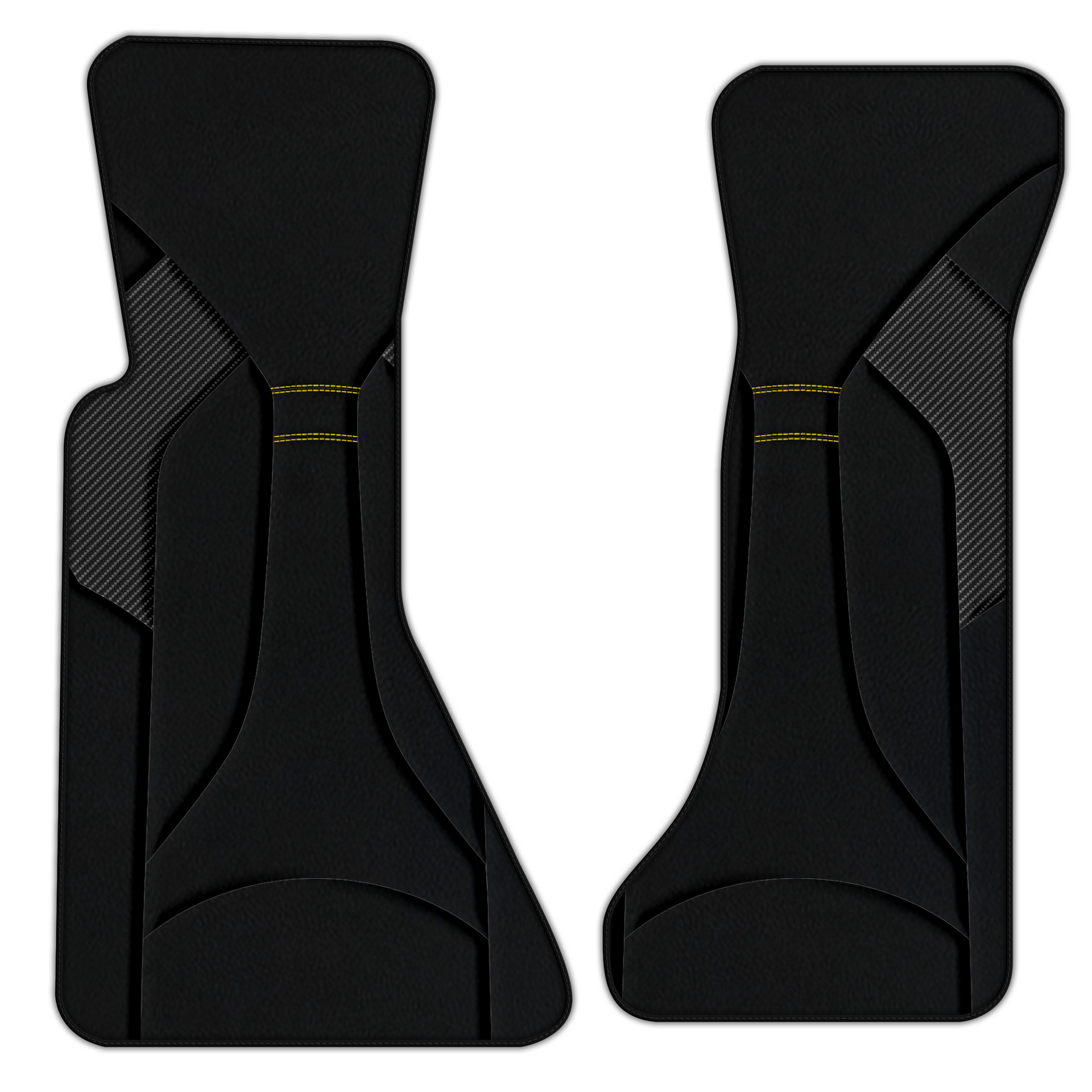 Customizable Leather Floor Mats for Chevrolet Corvette C4 (1984-1996)