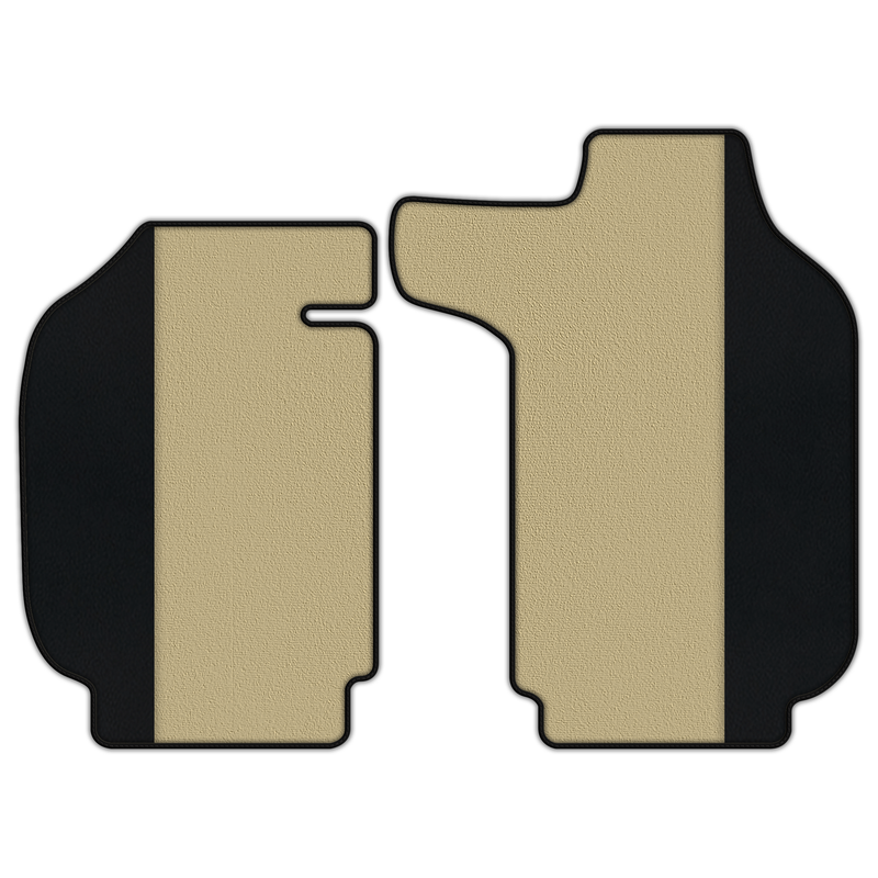 Customizable Floor Mats From Carpet With Leather for Porsche Classic 911 (1963-1989)