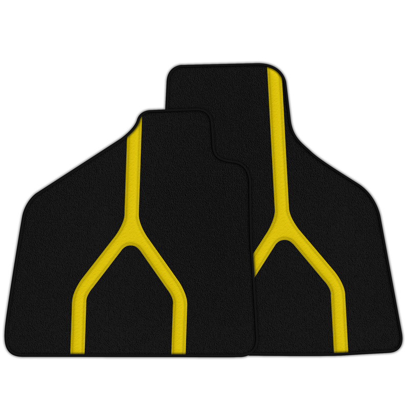 Customizable Floor Mats From Carpet with Leather A56 Pattern for Lamborghini Diablo (1990-2001)