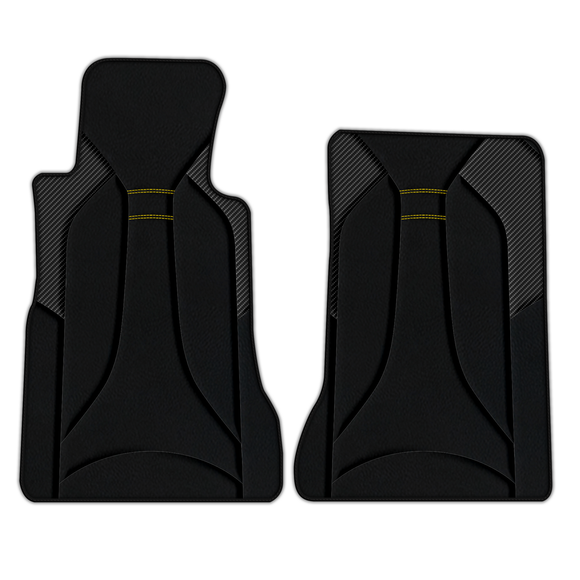 Customizable Leather Floor Mats for Chevrolet Corvette C6 (2005-2013)