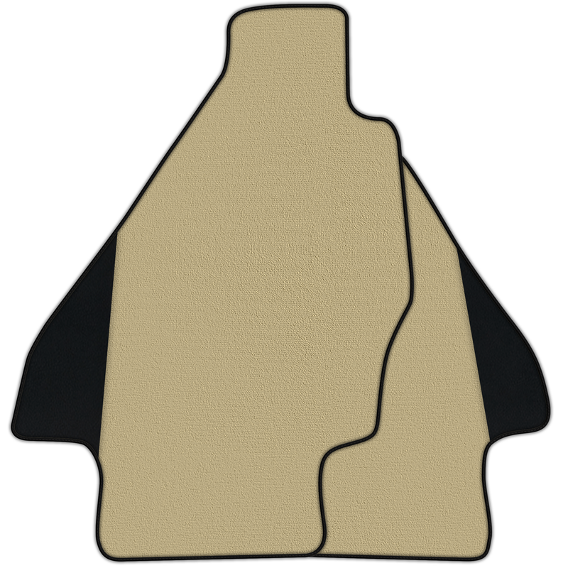 Customizable Floor Mats From Carpet with Leather for Ferrari Dino GT4 (1973-1979)