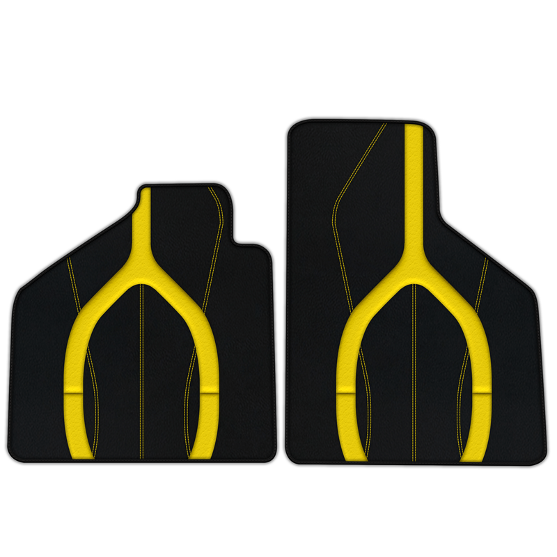 Customizable Leather Floor Mats with AW21 Pattern for Lamborghini Diablo (1990-2001)