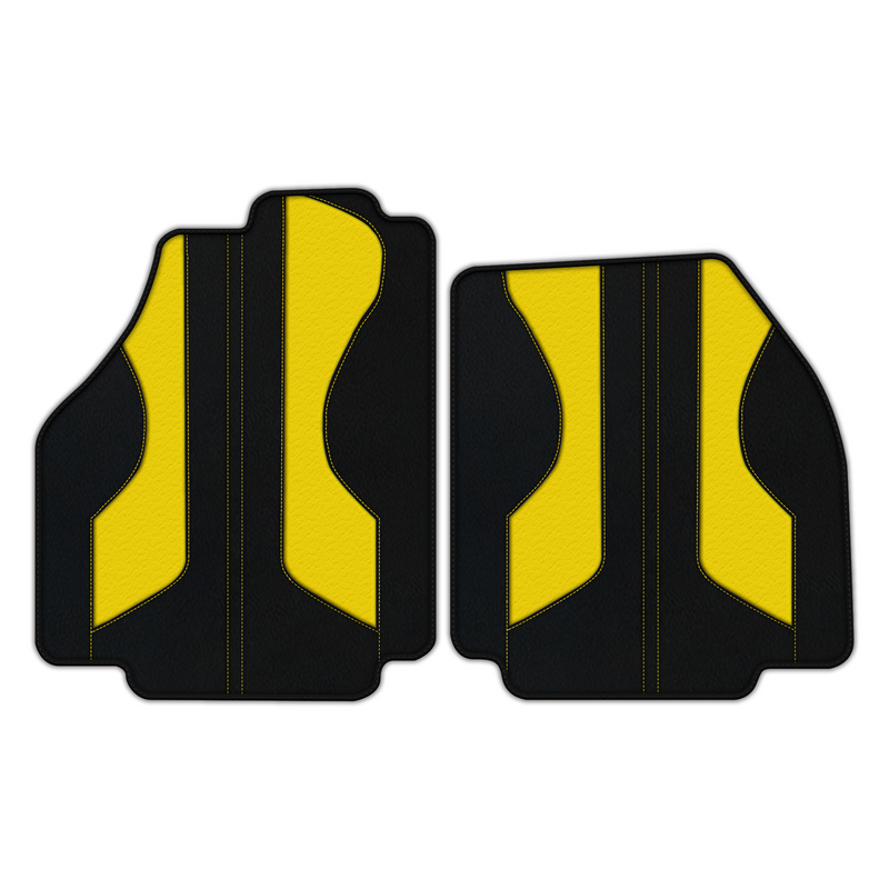 Customizable Leather Floor Mats with Pattern ER56 V2 Edition for Ferrari 488 Spider (2016-2022)