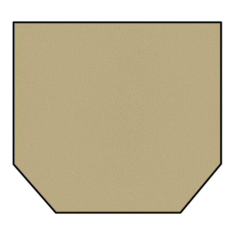 Anpassbare Kofferraum-Fußmatten aus Teppich für Ferrari 360 (1999-2005)