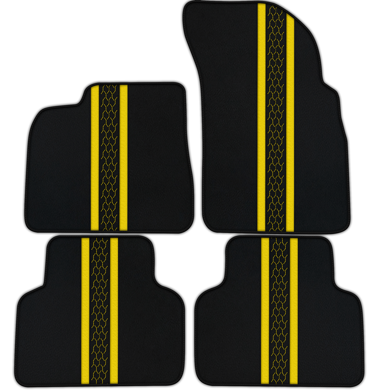 Customizable Leather Floor Mats with AW20 Pattern for Lamborghini Urus (2018-2024)
