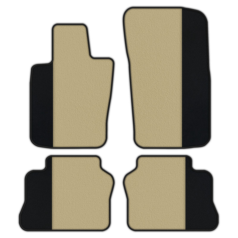 Customizable Floor Mats From Carpet With Leather for Porsche Panamera (2009-2016)