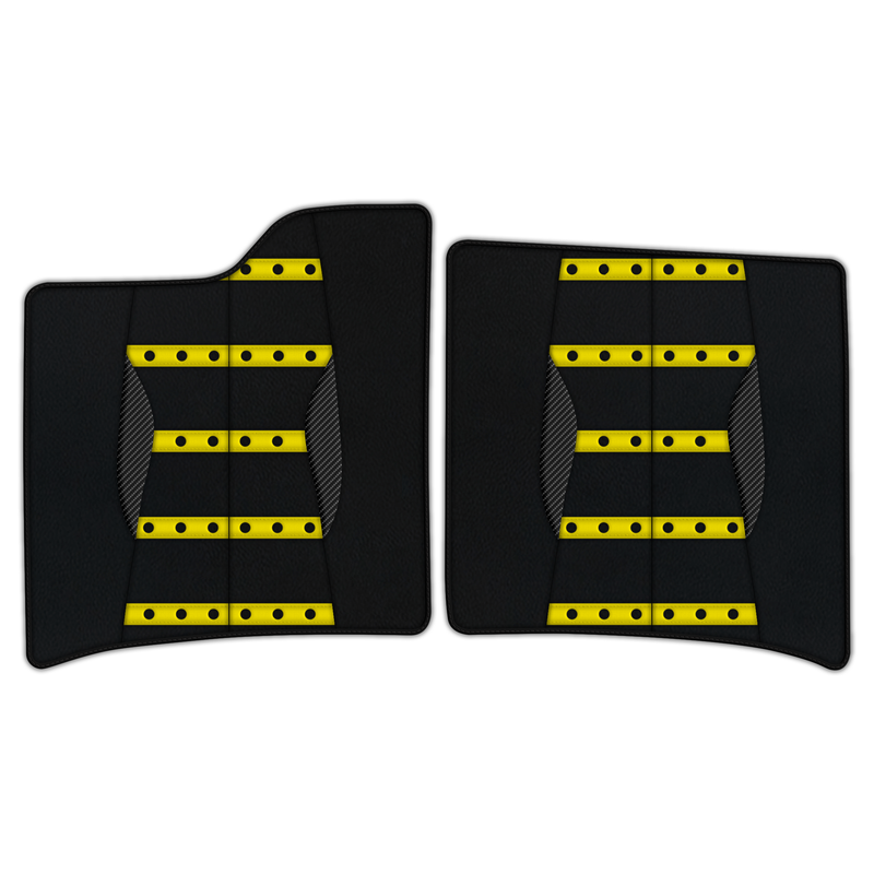 Customizable Leather Floor Mats with AW22 Pattern for Ferrari 12Cilindri (2024-2026)