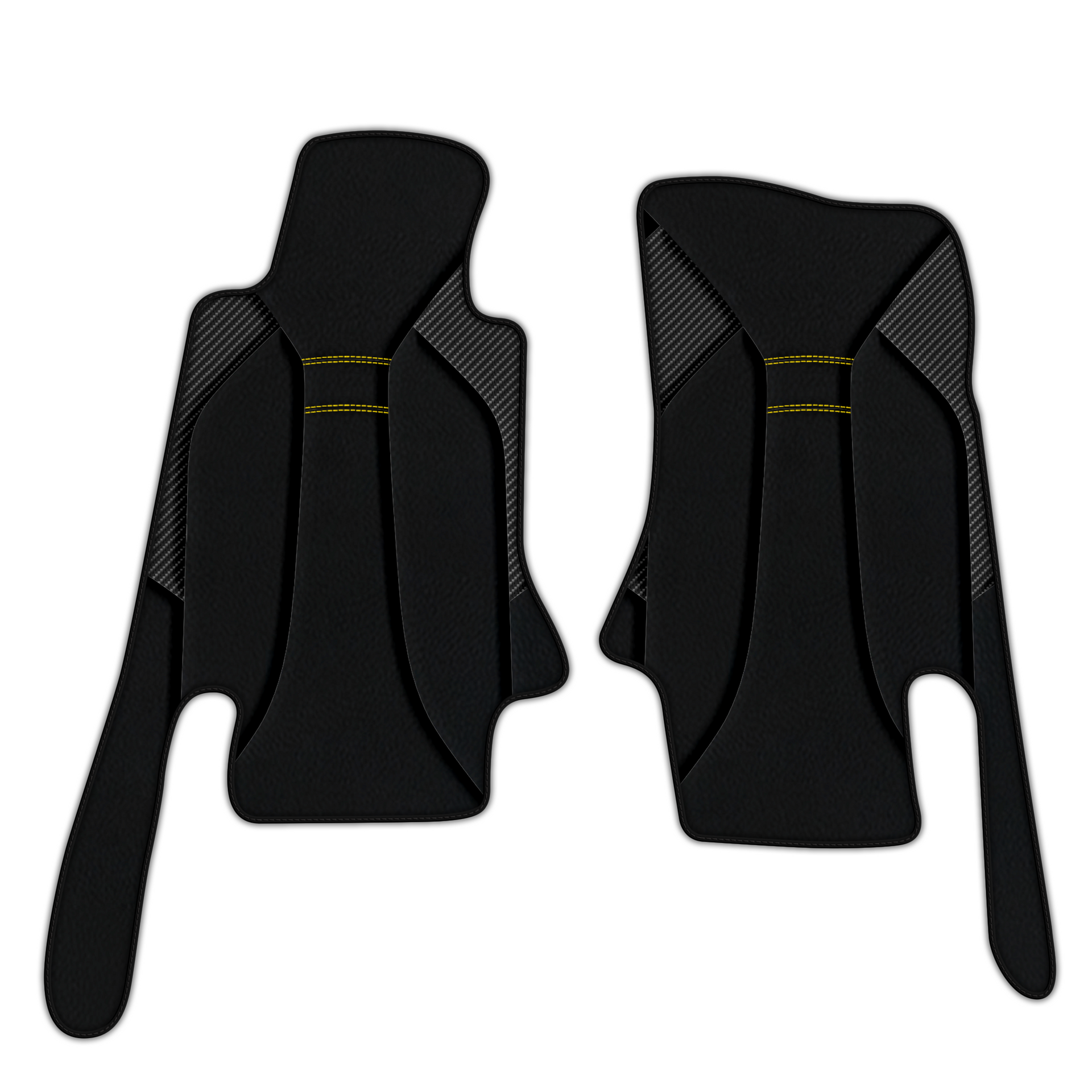 Customizable Leather Floor Mats for Chevrolet Corvette C5 (1997-2004)