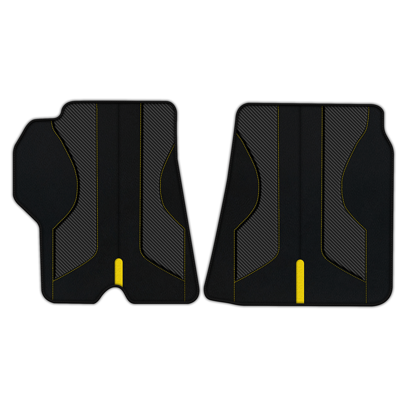 Customizable Leather Floor Mats with AW35 Pattern for Ferrari California (2008-2014)