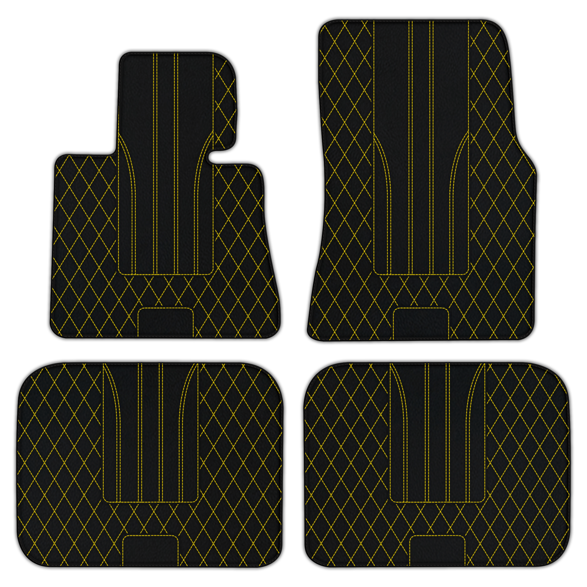 Custom Leather Floor Mats for Rolls Royce Phantom (2003-2016)