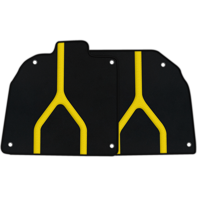 Customizable Floor Mats From Carpet with Leather A56 Pattern for Lamborghini Centenario (2016-2017)