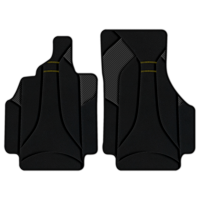 Customizable Leather Floor Mats with AW48 Pattern for Audi R8 (2007-2015)