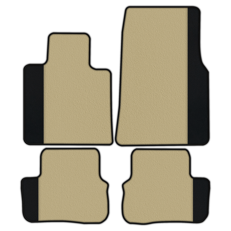 Customizable Floor Mats From Carpet with Leather for Rolls-Royce Cullinan (2018-2025)