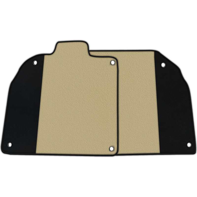 Customizable Floor Mats from Carpet with Leather for Lamborghini Aventador SV (2012-2022)