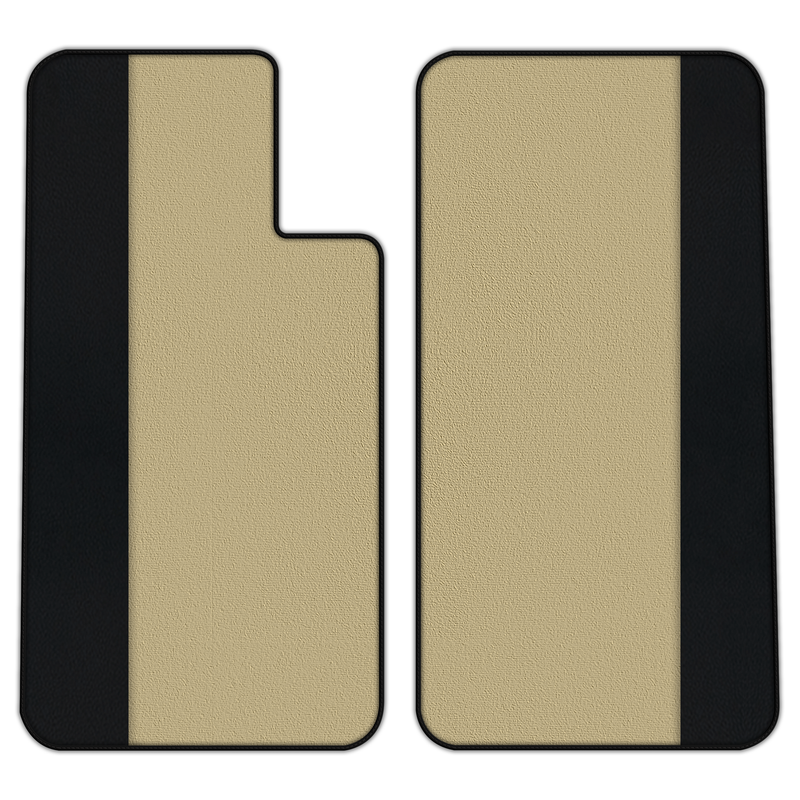 Customizable Floor Mats From Carpet With Leather for Porsche 550 (1953–1956)
