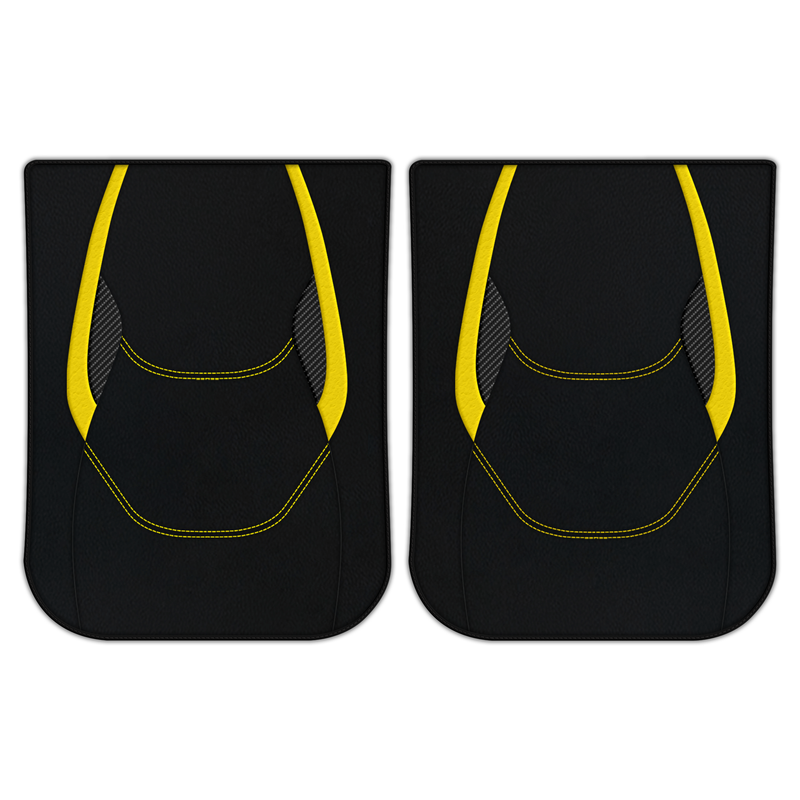 Customizable Leather Floor Mats with AW23 Pattern for Ferrari LaFerrari (2013-2018)