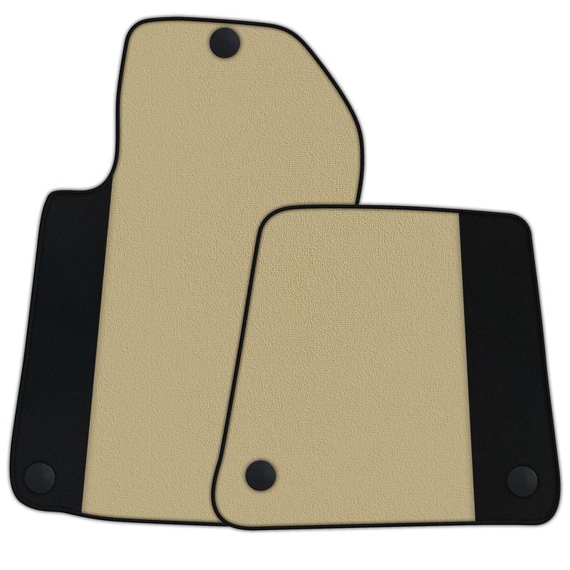 Customizable Floor Mats From Carpet With Leather for Ferrari 612 Scaglietti (2005-2011)