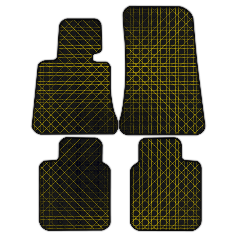 Customizable Leather Floor Mats with AW05 Pattern for Rolls Royce Phantom Drophead Coupe (2007-2016)