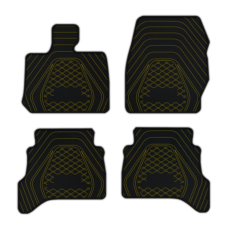 Customizable Leather Floor Mats with A1 Pattern for Land Rover Discovery Sport (2019-2024)
