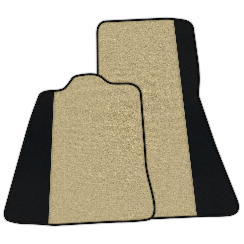 Alfombrillas de coche Personalizables de Moqueta con Cuero