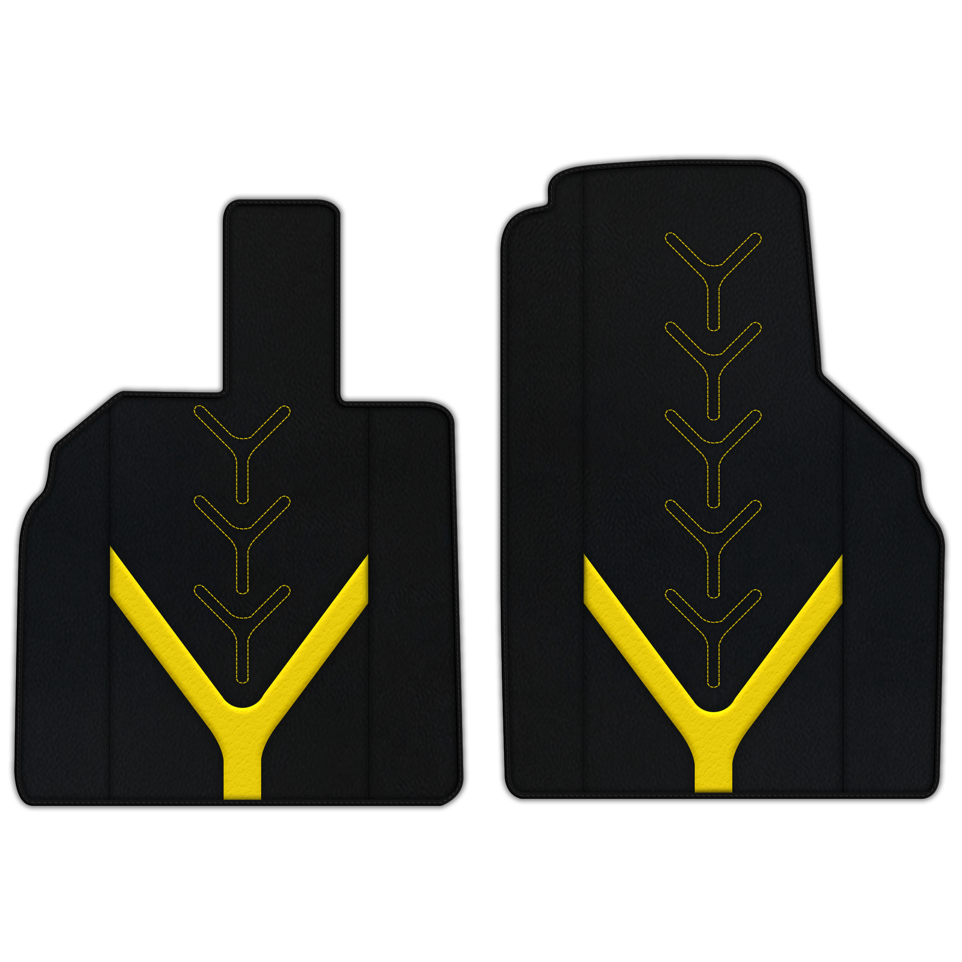 Custom Leather Floor Mats for Lamborghini Aventador (2012-2022)