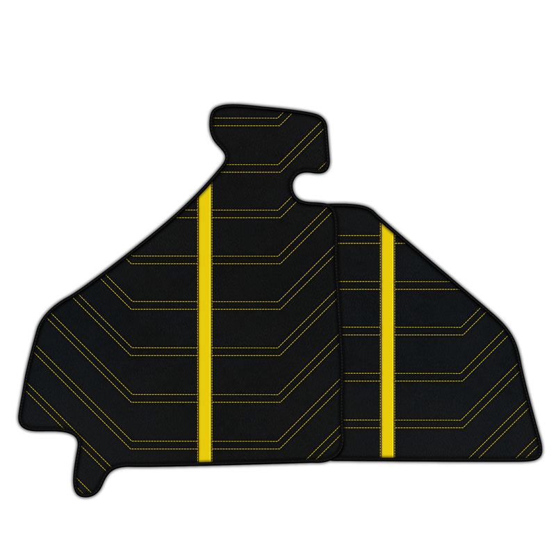 Customizable Leather Floor Mats A1 Edition for Ferrari F355 (1994-1999)