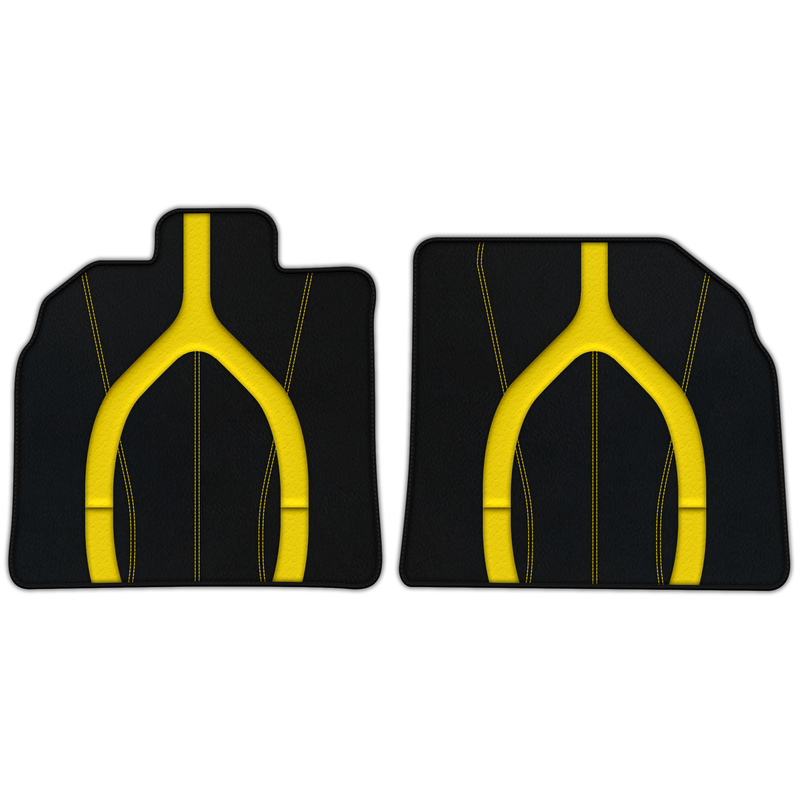 Customizable Leather Floor Mats with AW21 Pattern for Lamborghini Aventador SV (2012-2022)