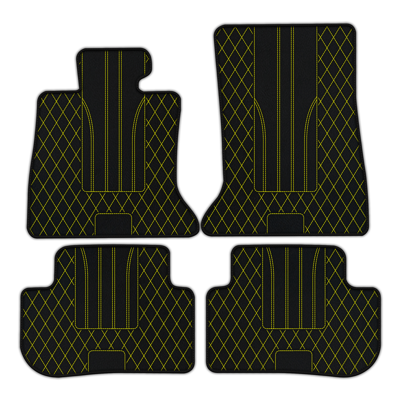 Customizable Leather Floor Mats with AW16 Pattern for Rolls Royce Wraith (2013–2023)