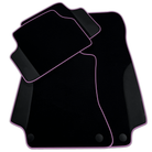 Customizable Black Floor Mats For Mercedes Benz GLK-Class X204 (2008-2012)